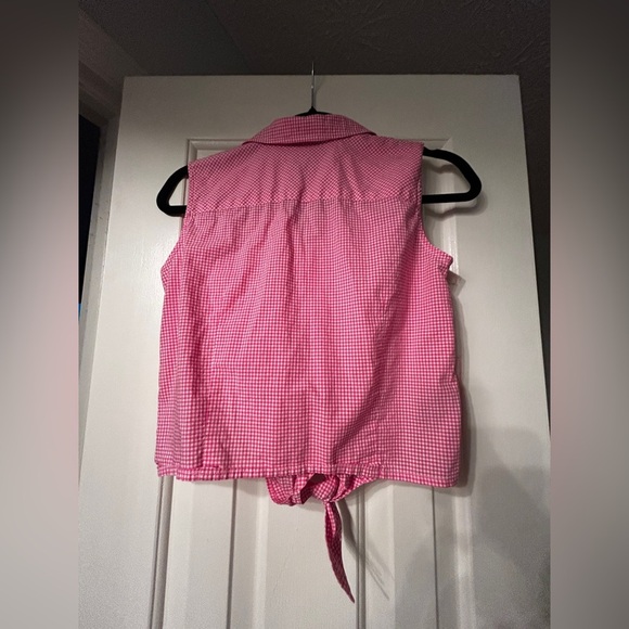 Ralph Lauren Pink Gingham Button Down Shirt - Picture 5 of 7